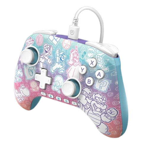 PowerA Advantage Wired – Gamepad – USB (kabelgebunden), programmierbar – für Nintendo Switch