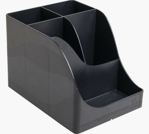 Exacompta Multiköcher – Kunststoff, schwarz, 109 × 119 mm