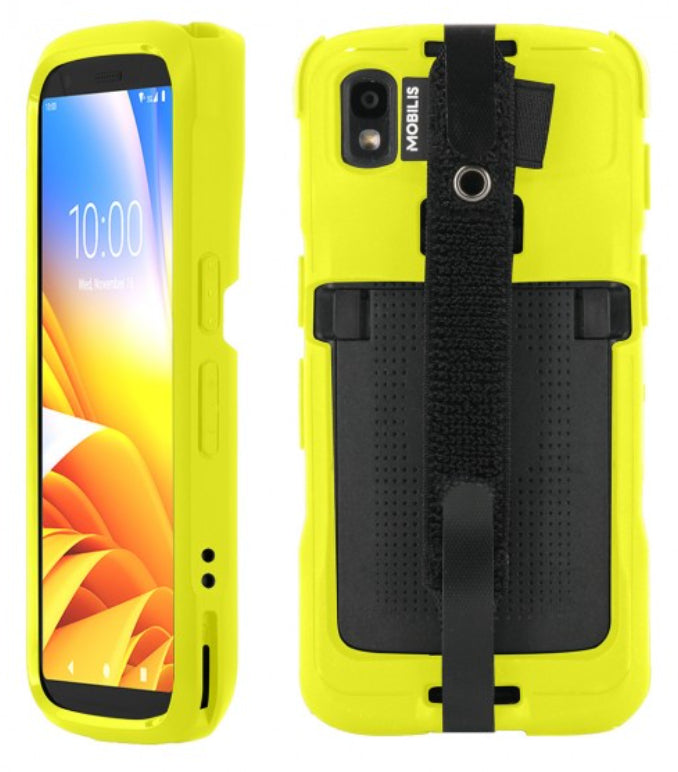 Mobilis Schutzhülle 052062, Gelb – für Zebra TC22/TC27