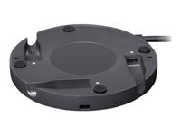 Logitech Rally Mic Pod Hub – Adapter/Fernbedienung für Logitech Rally Ultra-HD ConferenceCam