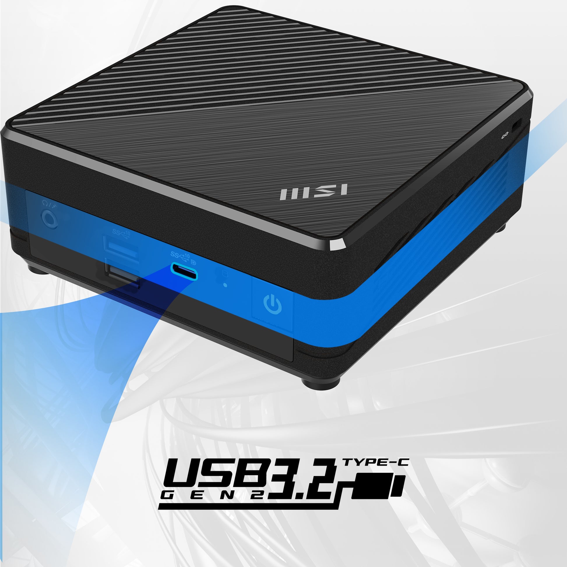 MSI Cubi N ADL-006DE Micro – Intel N200, 4 GB RAM, 128 GB SSD, Windows 11 Pro