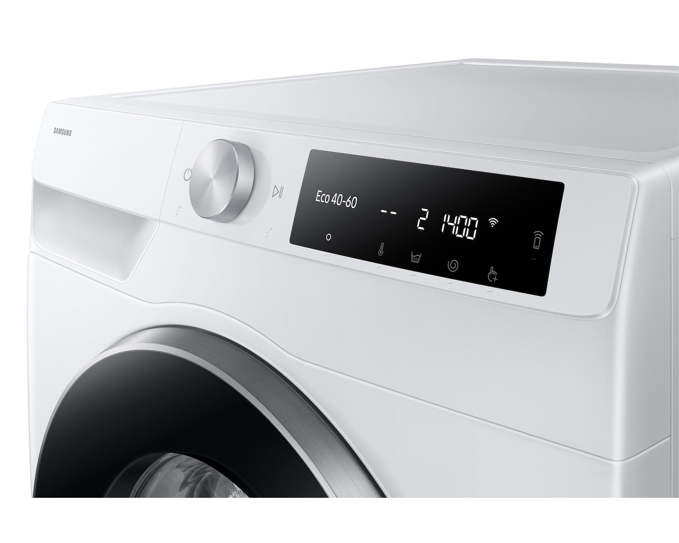 Samsung Waschmaschine WW6400 – 10 kg, 1'400 U/min, AI EcoBubble & Invertermotor – weiss