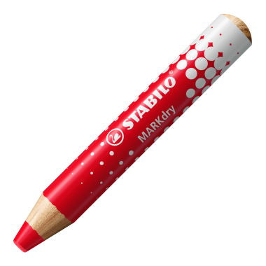STABILO MARKdry Whiteboard-Marker – 4 Farben, 4 Stück, trocken abwischbar – für Whiteboards