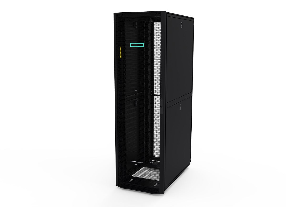 HPE G2 – Netzwerkschrank 42U, 1392,9 × 910,1 × 2137,9 mm, schwarz