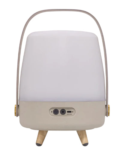 Kooduu Lite-up PLAY Mini – Bluetooth-Lautsprecher – 8 W, 11 h, Sand