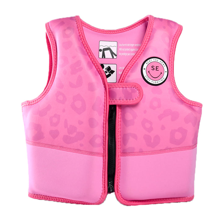 Swim Essentials Schwimmweste – 4–6 Jahre, 24 N Auftrieb, bis 30 kg – Pink – Schaum