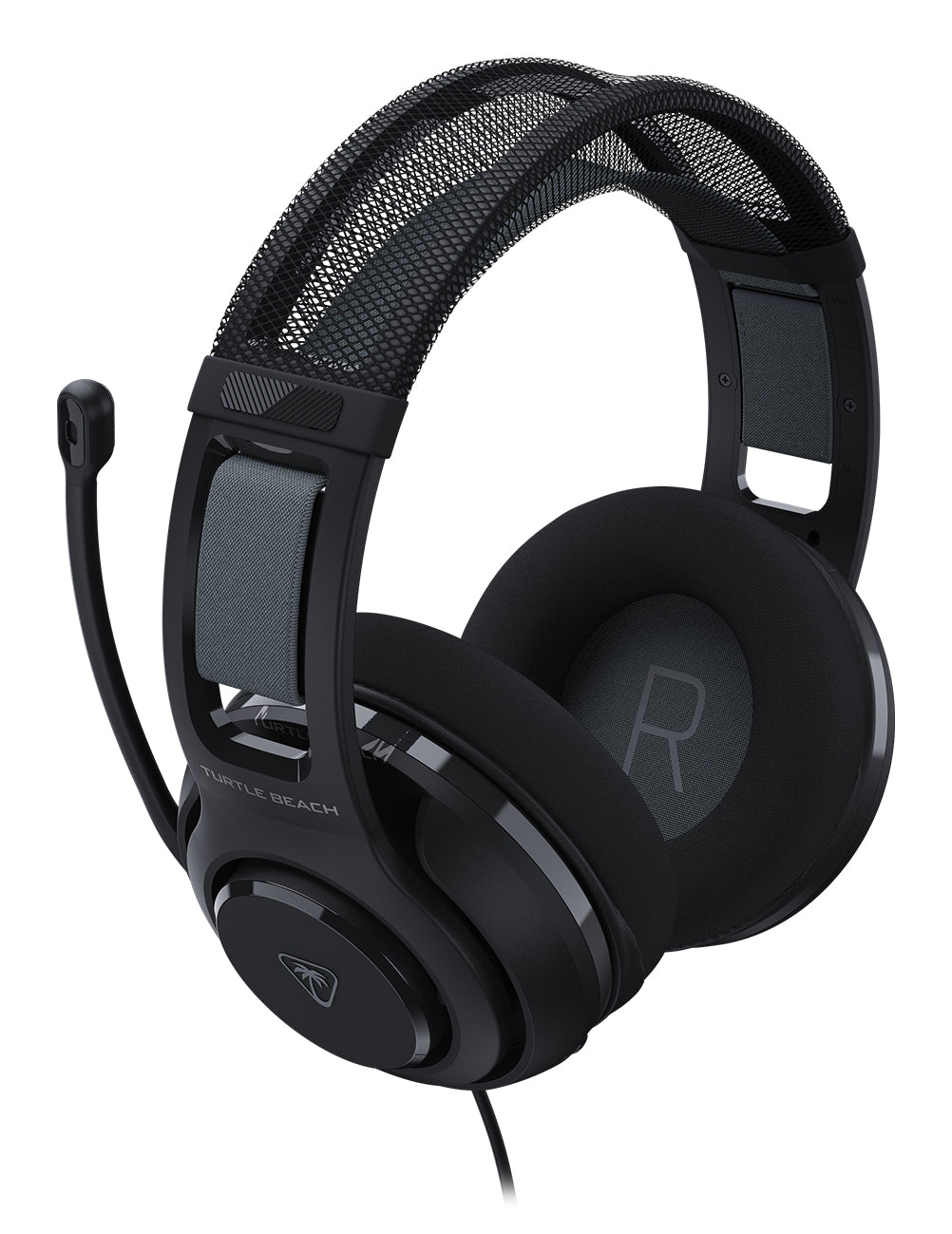 Turtle Beach Atlas 200 – Over-Ear Gaming-Headset – 3,5 mm Klinke, mit Mikrofon, umklappbar – Schwarz