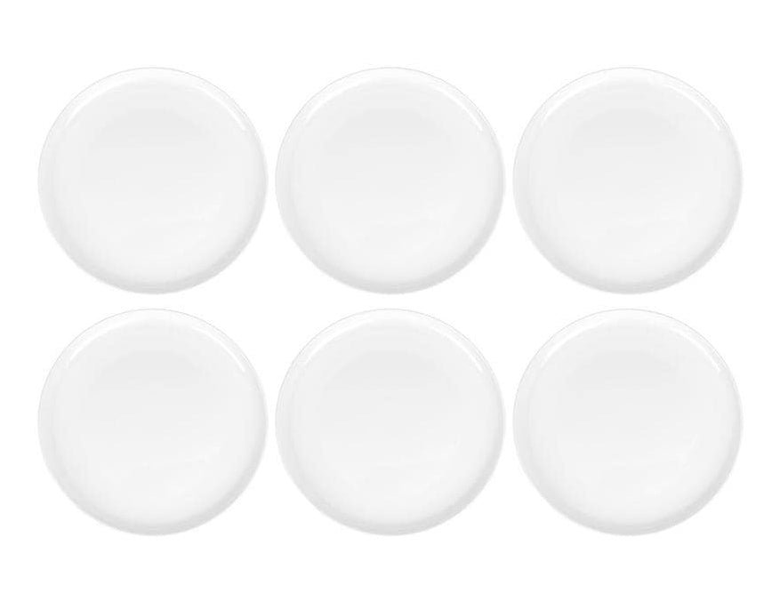 Furber. Speiseteller – 6er Set, Ø 26,5 cm, H 2,7 cm, Knochenporzellan, spülmaschinenfest, mikrowellengeeignet