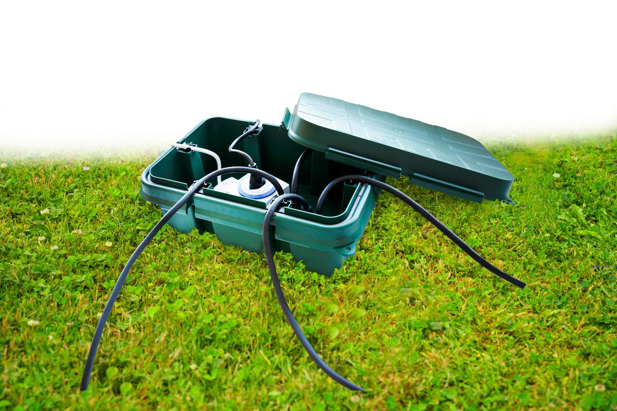 Max Hauri AG Max Hauri – Kabelbox, IP55, Grün, Polypropylen (PP)