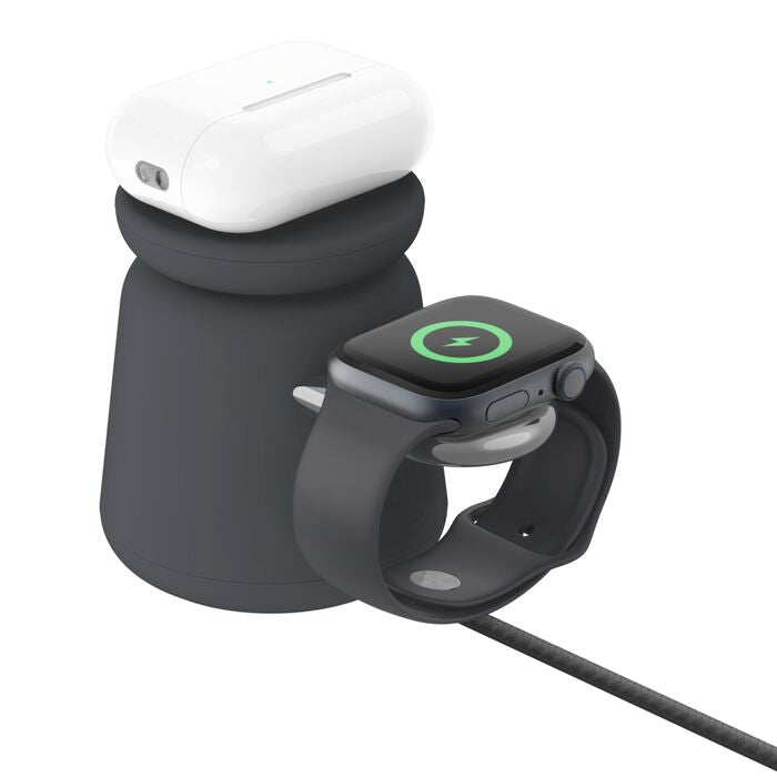 Belkin Ladestation – 15 W, Qi, magnetisch, 2-in-1