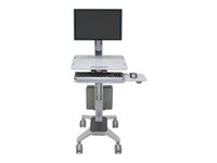Ergotron WorkFit C-MOD LCD LD Single – Monitorhalterung, 1 Monitor, höhenverstellbar