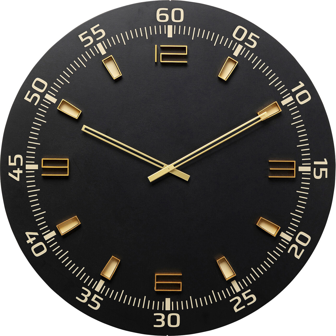 KARE Milk Bar Wanduhr – Analog, Ø 60 cm, Holz