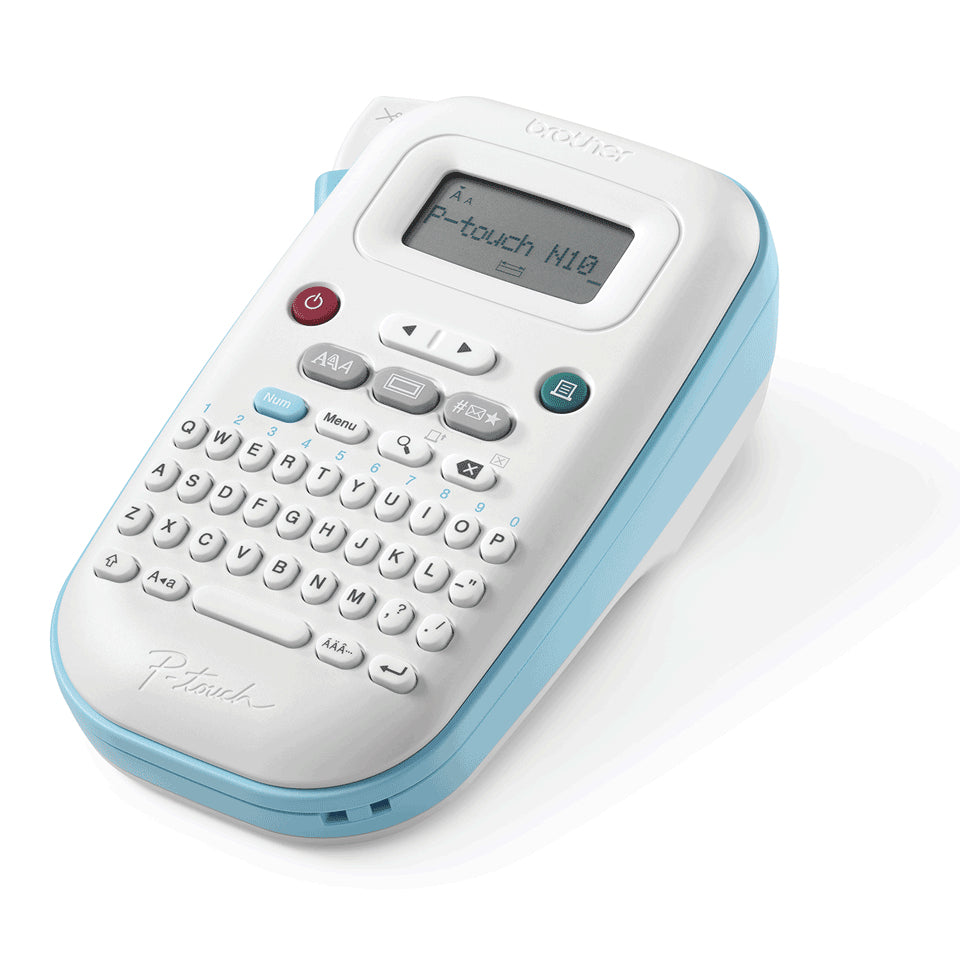 Brother P-touch PT-N10 – Beschriftungsgerät, für Schriftbänder bis 12 mm, LCD, batteriebetrieben