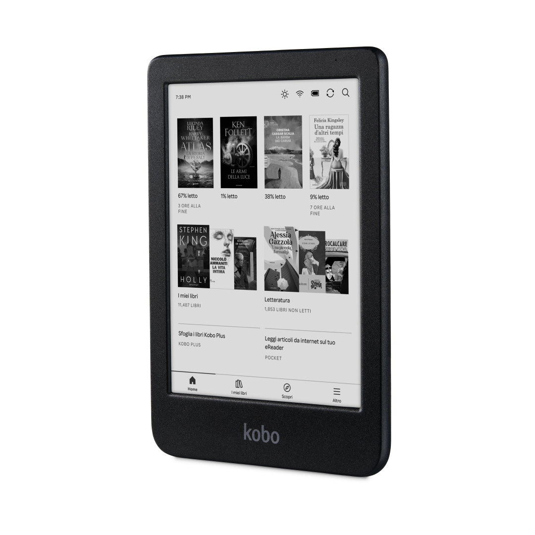 Rakuten Kobo Kobo Clara – 6" E-Ink Carta, Schwarz