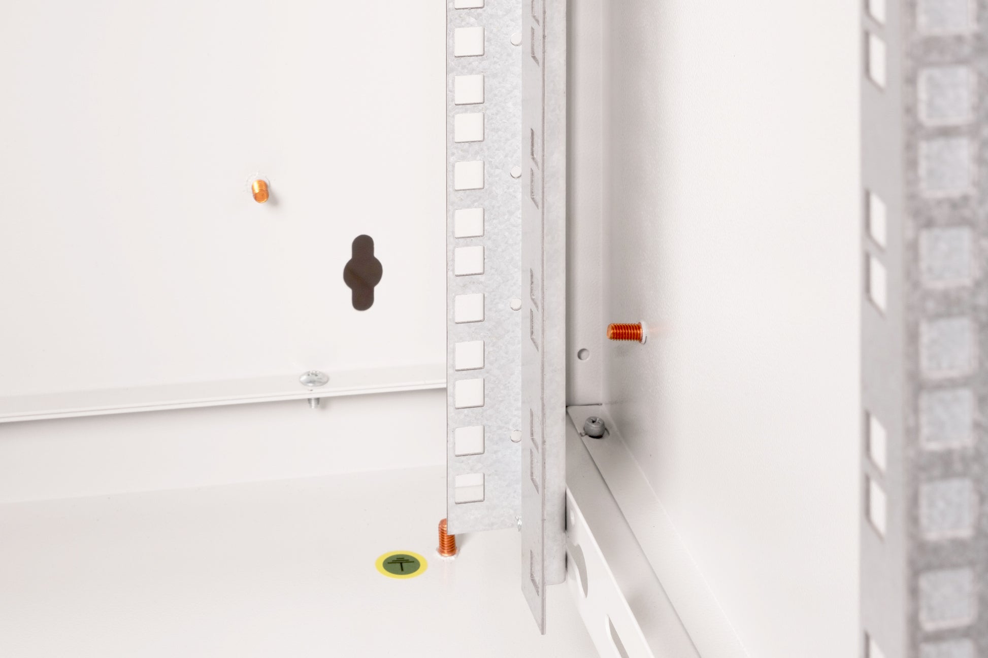 Digitus Unique – 19" Wandverteiler 20U, IP20, abschliessbar, 600 × 560 × 980 mm, lichtgrau, Stahl