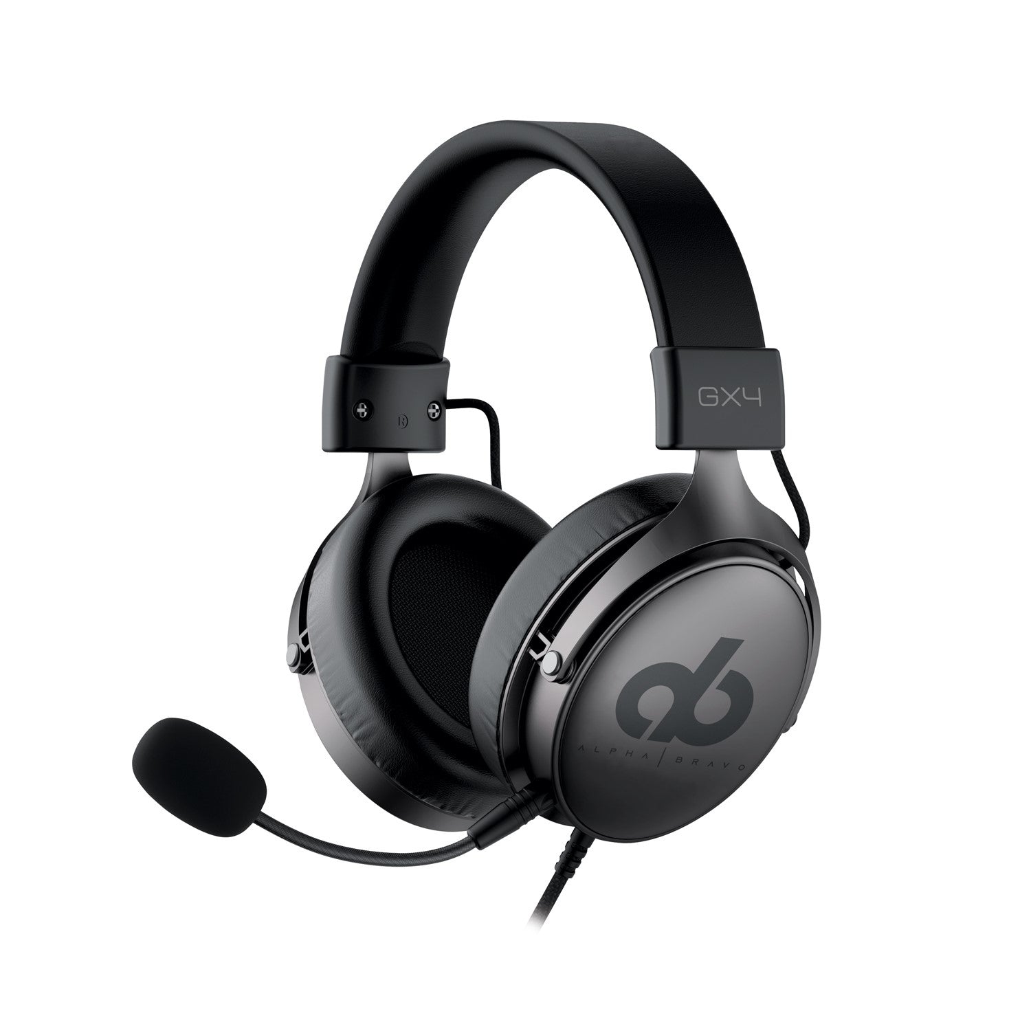 Veho Alpha Bravo GX-4 Gaming – Gaming-Headset, kabelgebunden, 6.1 Surround, Boom-Mikrofon, Schwarz