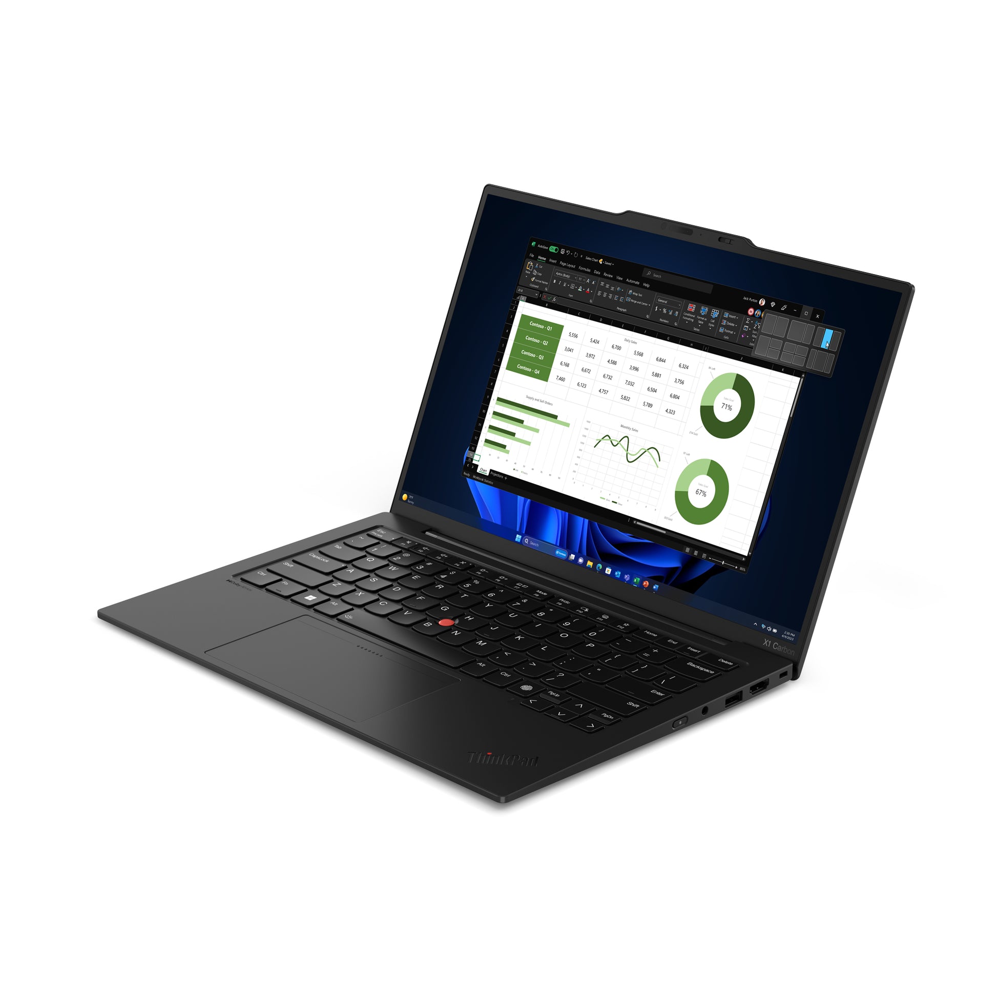 Lenovo ThinkPad X1 Carbon Gen 12 – Laptop – Windows 11 Pro, Tastatursprache: Schweiz