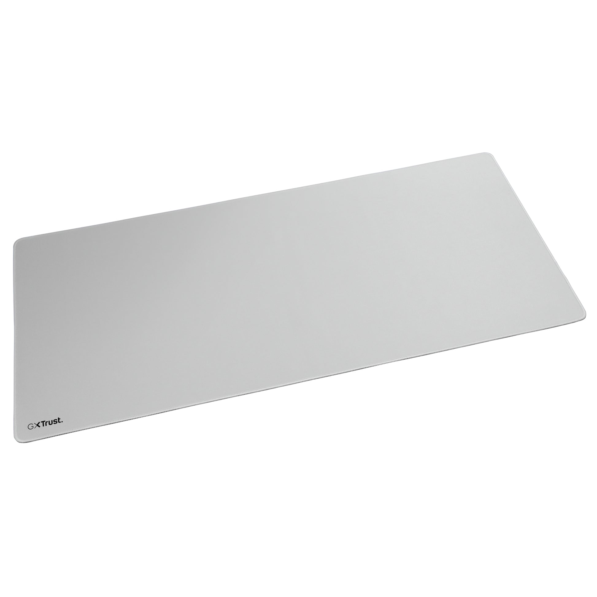 Trust GXT759W XXL Gaming-Mauspad – Anti-Rutsch-Basis, Gestickte Kanten, Weiss, 900 × 400 × 3 mm