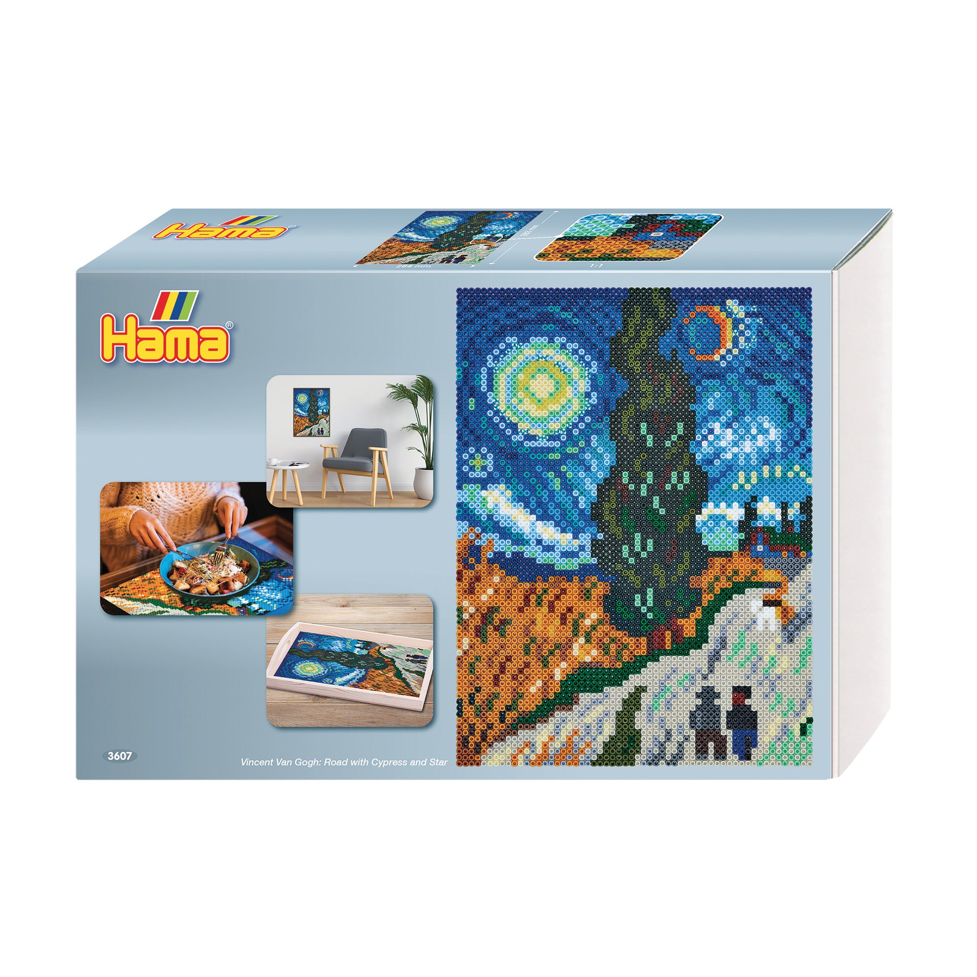 Hama Van Gogh – Bügelperlen-Set midi – 10'000 Perlen – 6 Stiftplatten – ab 5 Jahren