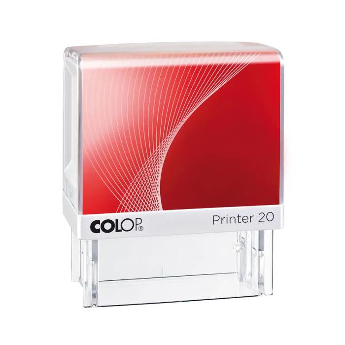 Colop Printer 20/L – Wort- & Datumstempel selbstfärbend, Text KOPIE / deutsch – Abdruck 14 × 38 mm – rot