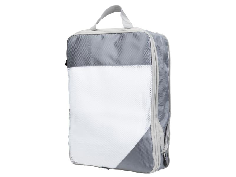 KOOR Packhilfen-Set – mit Reissverschluss, mit Tragegriff – 30 l – Grau, Polyester – 4-teilig