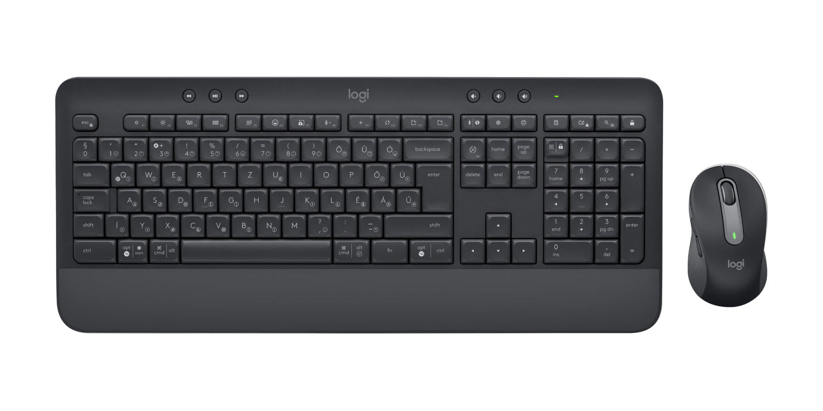 Logitech MK650 For Business – Tastatur, Grau