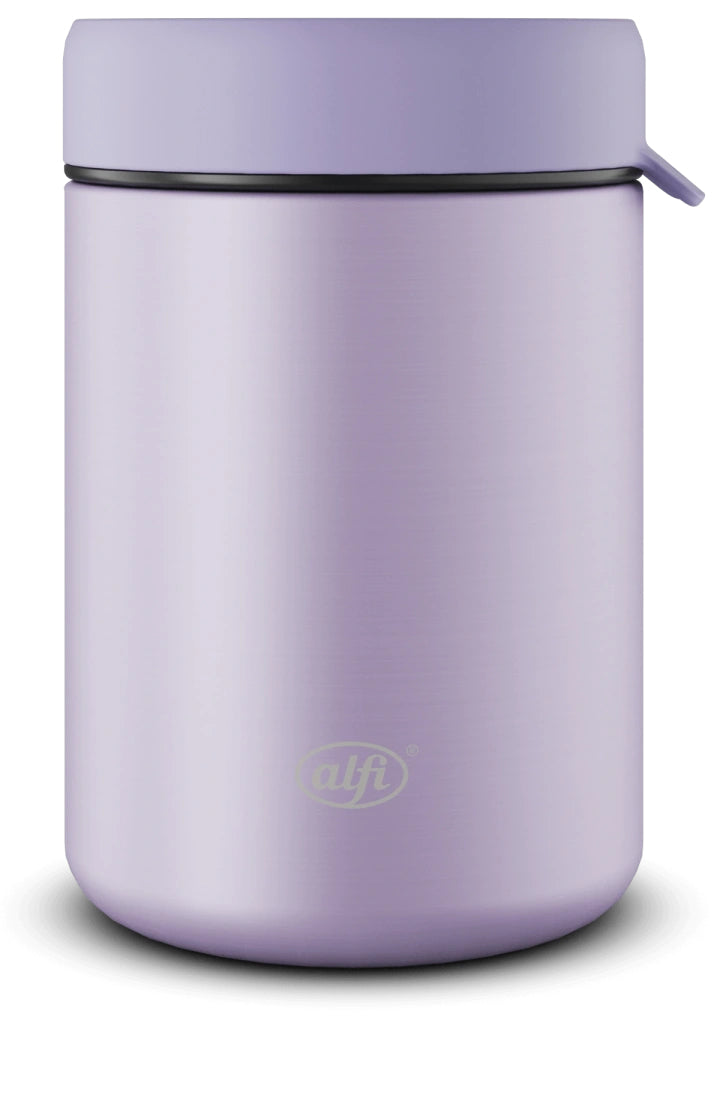 Alfi Vorratsdose 350 ml, Ø 8,8 × 13,3 cm, Edelstahl, isoliert, Lavendel