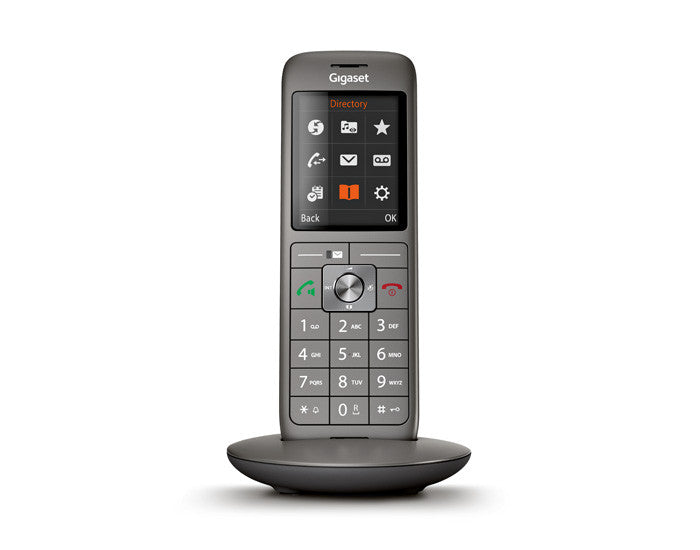 Gigaset CL660 HX – DECT-Telefon mit Basis, 2,4", freisprechen, anthrazit