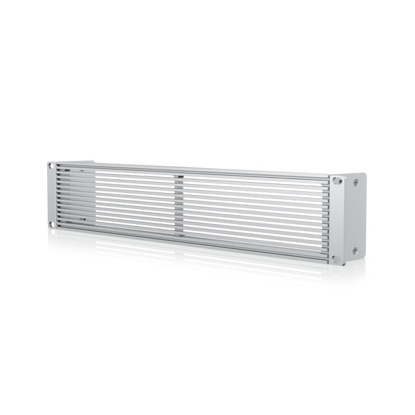 Ubiquiti Rack Panel Vented 2U – Belüftete Blindplatte – 19" Rack, 2U, Montageset, Stahl