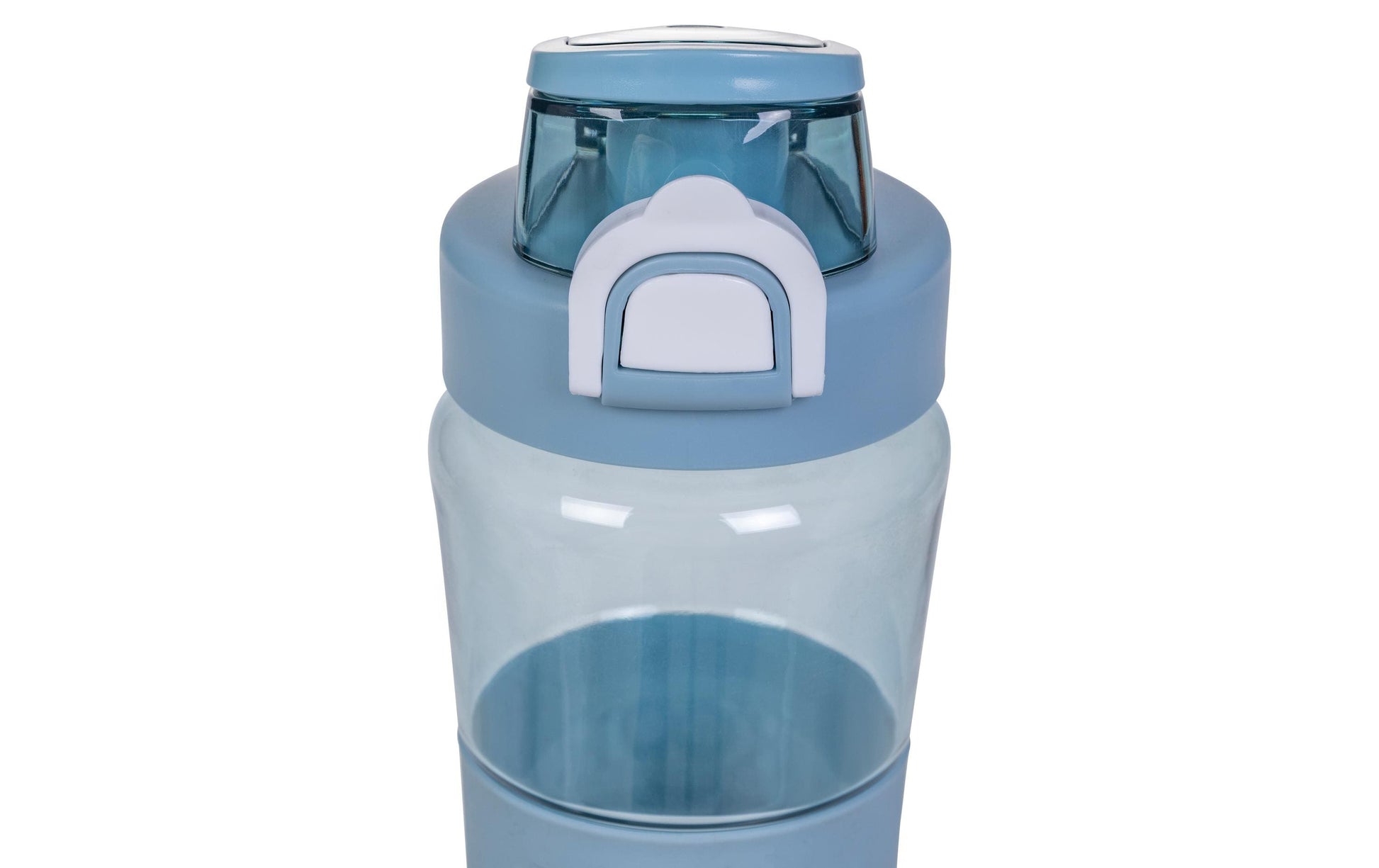 KOOR Trinkflasche 650 ml – Kunststoff, Weithals, Schraubdeckel, Blau
