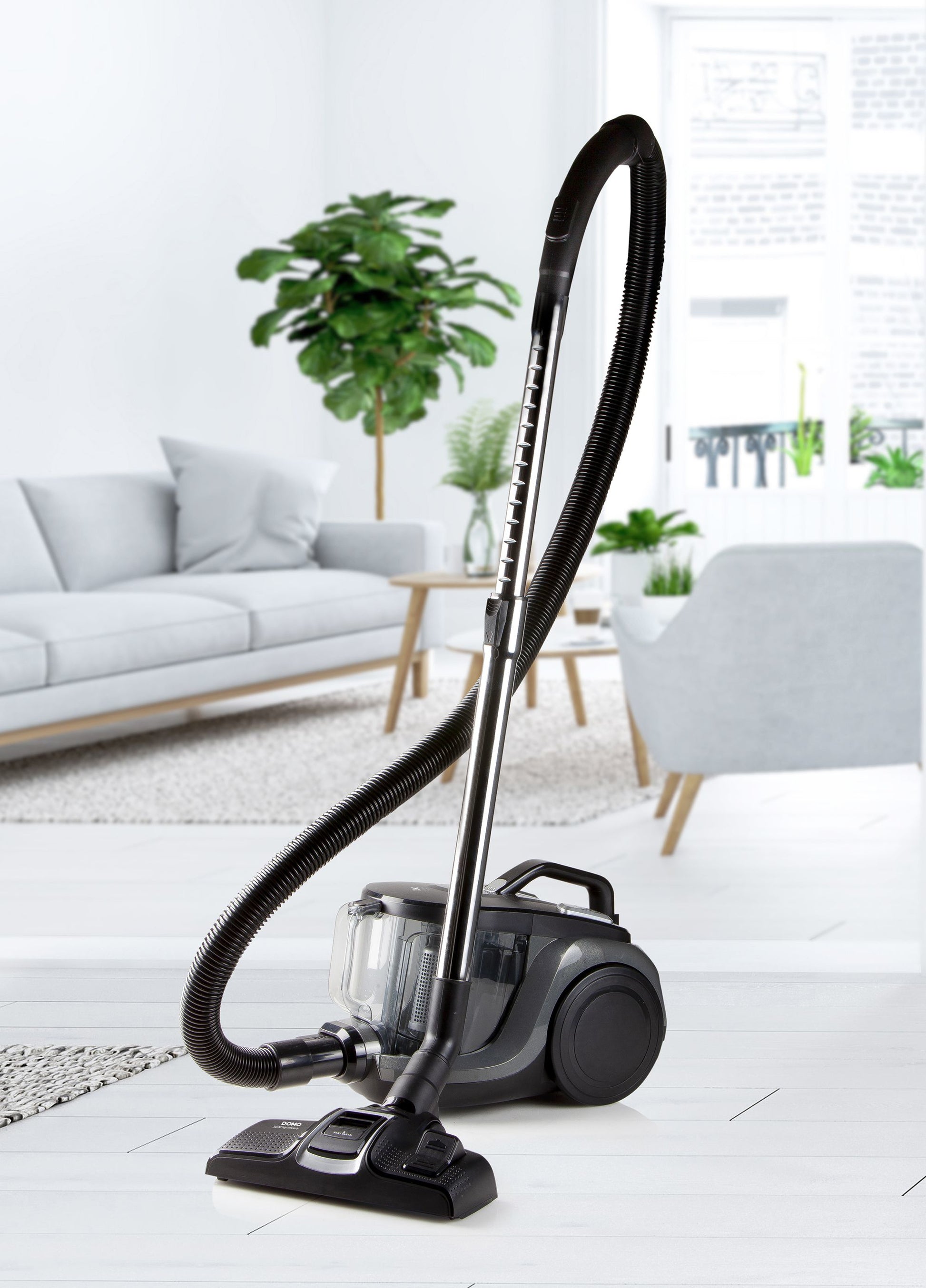 Domo Bodenstaubsauger DO7295S – 850 W, 2,5 l, Netzbetrieb, Kabellänge 5 m