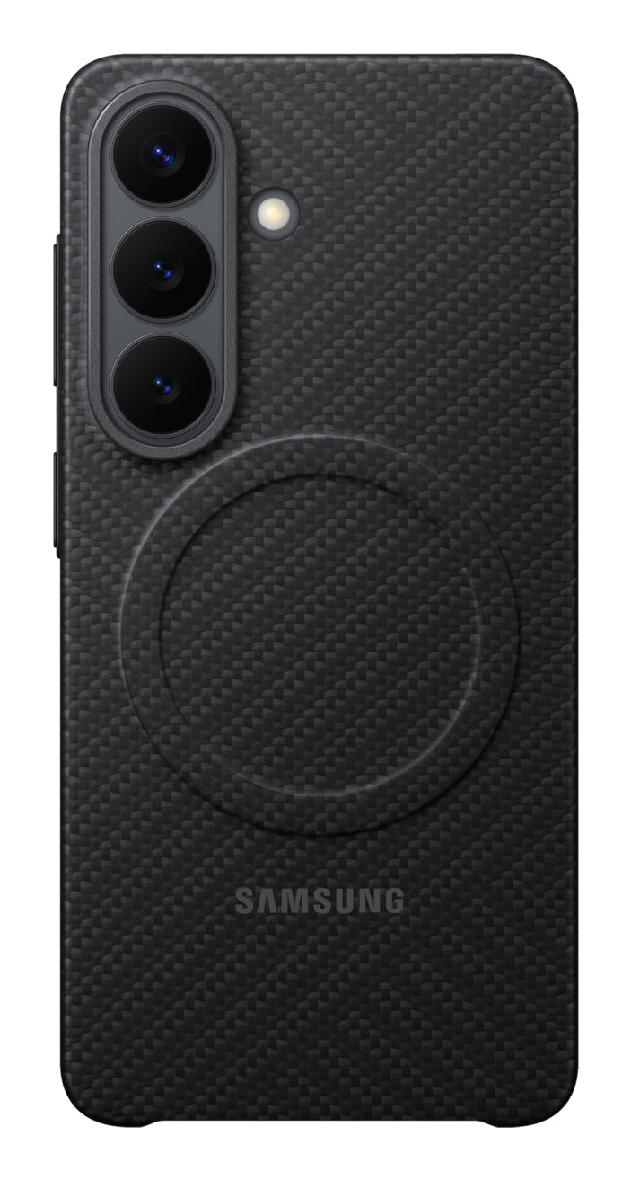 Samsung Carbon Magnet Backcover – für Samsung Galaxy S26, Kohlefaser, Schwarz