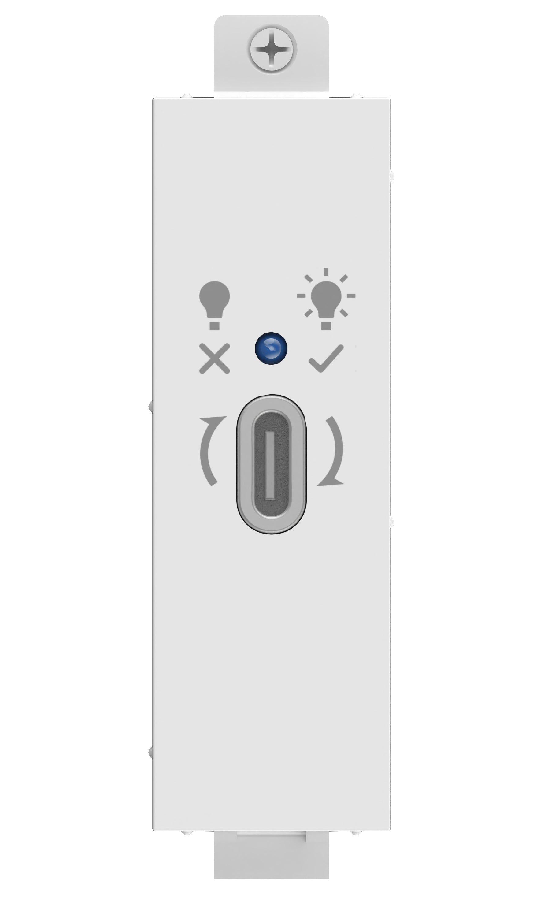 Vision TC3 USBCFF – Techconnect Modul, 1× USB-C, USB 3.2 Gen 1, USB-PD 100 W, Weiss