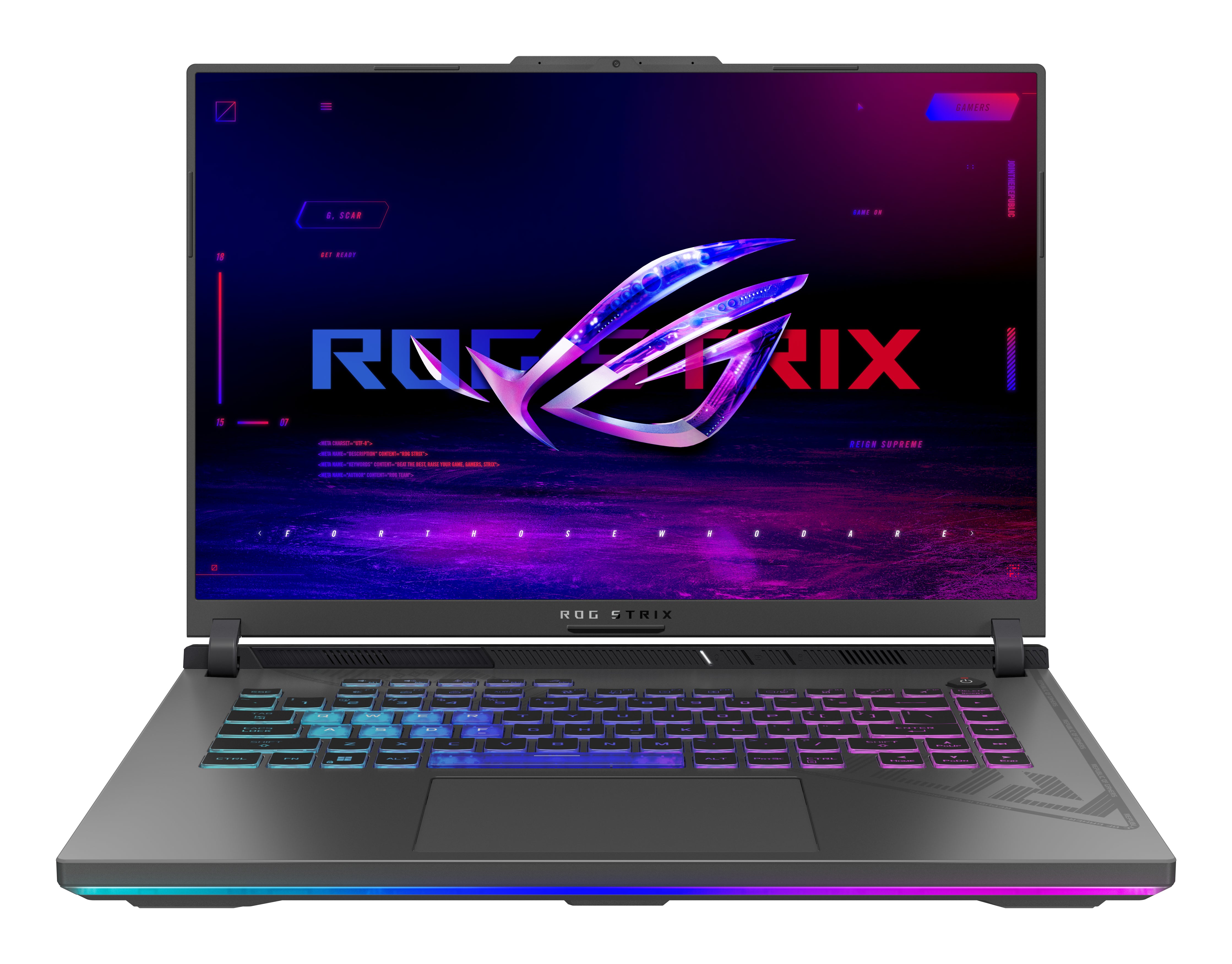 ASUS ROG Strix G16 G614PW-TS118W – 16" WQXGA, Ryzen 9 8940HX, 32 GB, 1 TB SSD, RTX 5080, Win 11 Home