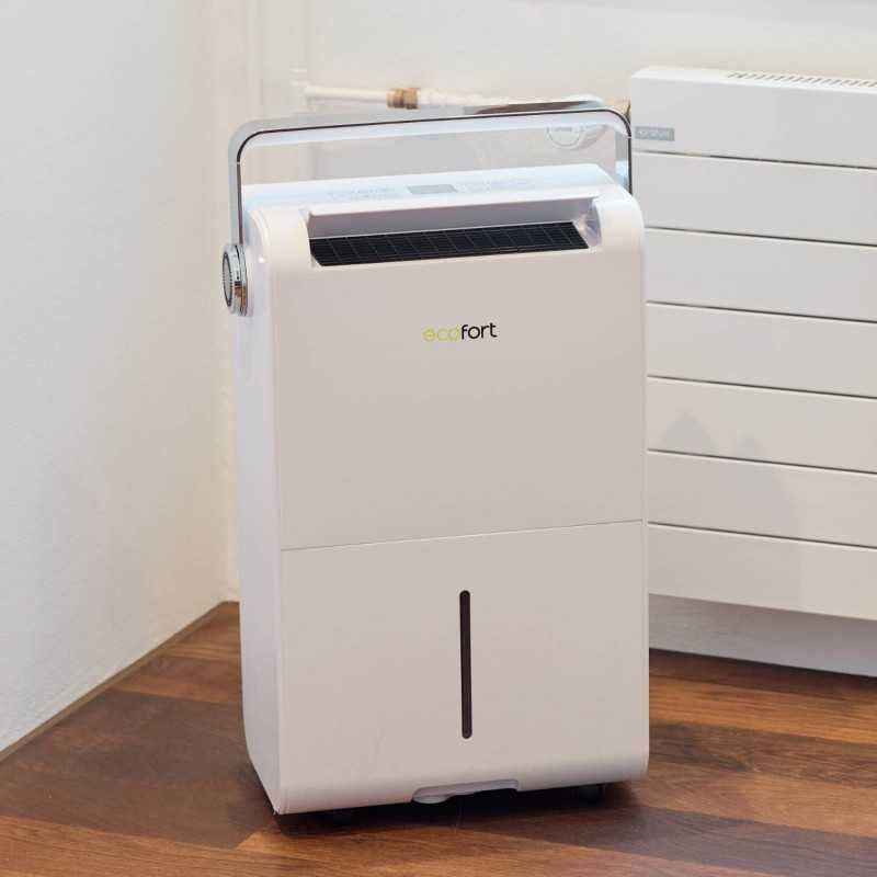 Ecofort Luftentfeuchter ecoQ 35L – 35 L/24 h, bis 85m², Tank 6 l, Hygrostat