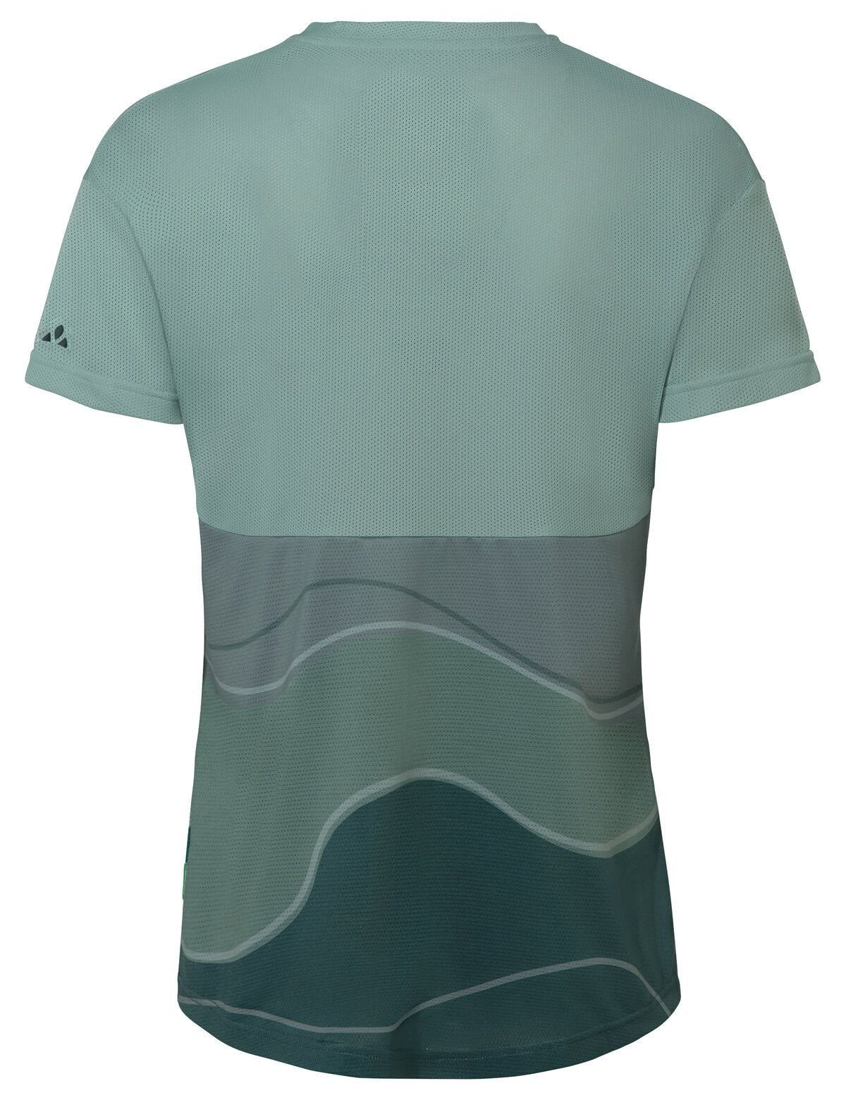 VAUDE T-Shirt – Grösse 42 – Grün (deep pond), 100% Polyester (recycelt), Kurzarm