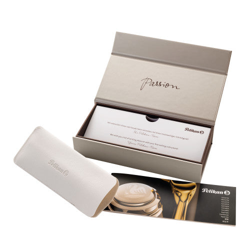 Pelikan M 215 Ringe – Federspitze F – Schwarz – Kolbenmechanik