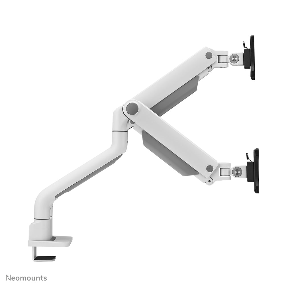 Neomounts Ds70S-950Wh2 – Monitorarm, 2, Klemme/Durchführung, bis 35", VESA 75 × 75/100 × 100 mm, 18 kg