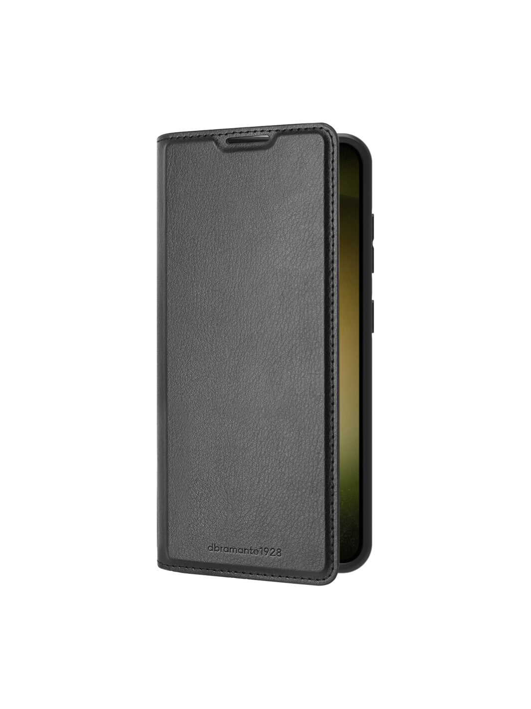 dbramante1928 Wallethülle – für Samsung Galaxy S24, mit Ständer, 1 Kartenfach, PU, Schwarz