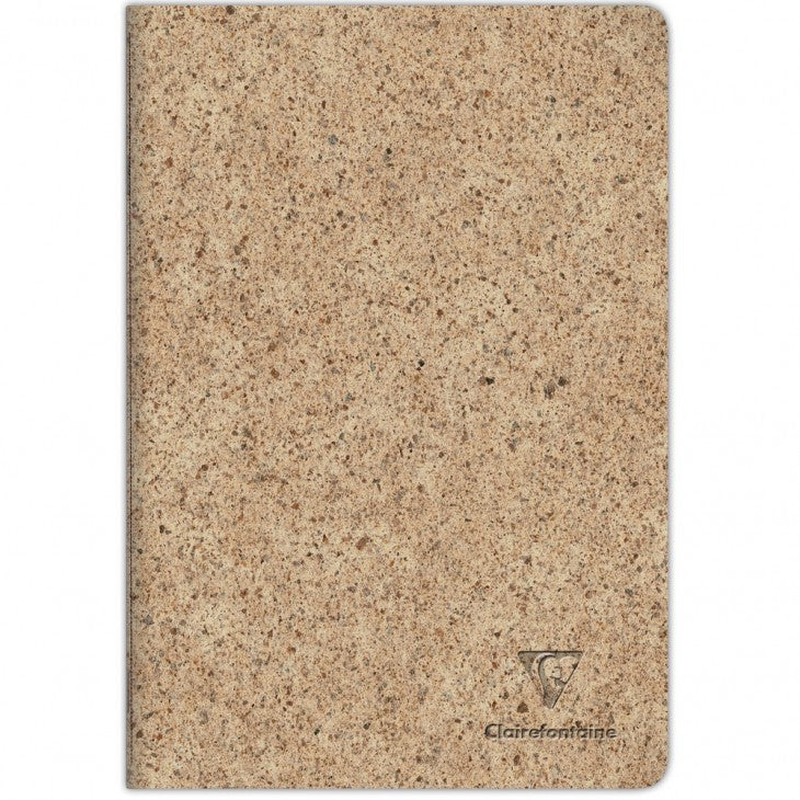 Clairefontaine Notizheft A4, liniert, Fadenheftung, 96 Seiten, 90 g/m² – cacao