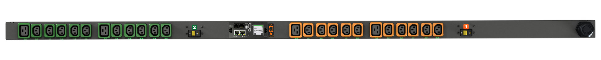 Vertiv Geist VP5G30A7 – Rack-PDU Überwacht, 20× IEC C13 + 4× IEC C19, 32 A, IEC 60309 Stecker, 0U Vertikal, 7