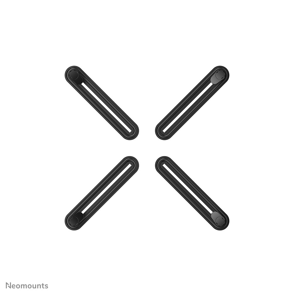 Neomounts VESA-Adapter – VESA 75 × 75/100 × 100 mm, bis 8 kg – für Monitore bis 27,0" – Schwarz