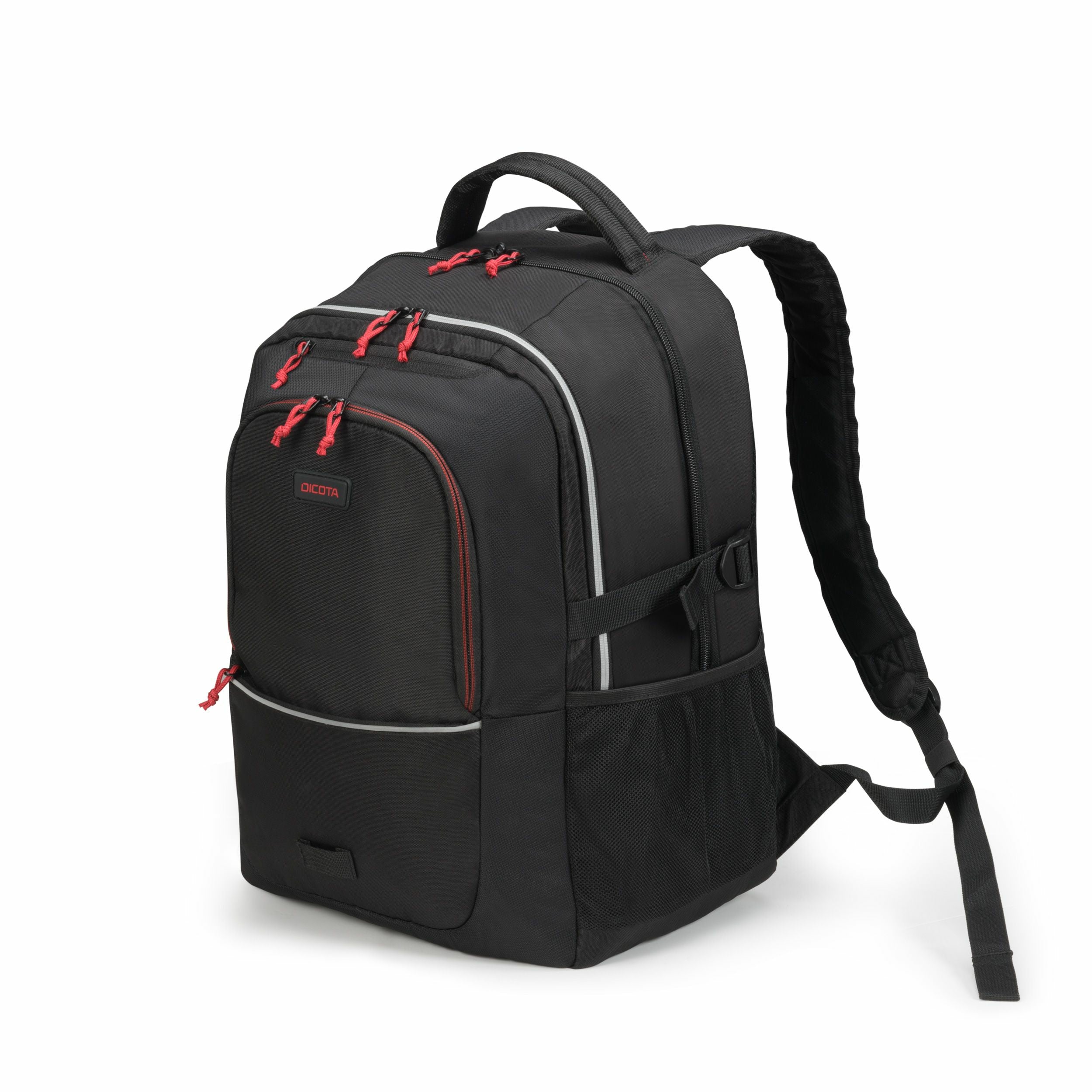 DICOTA Notebook-Rucksack bis 15,6" – 27 l, Tablet-Fach – Schwarz