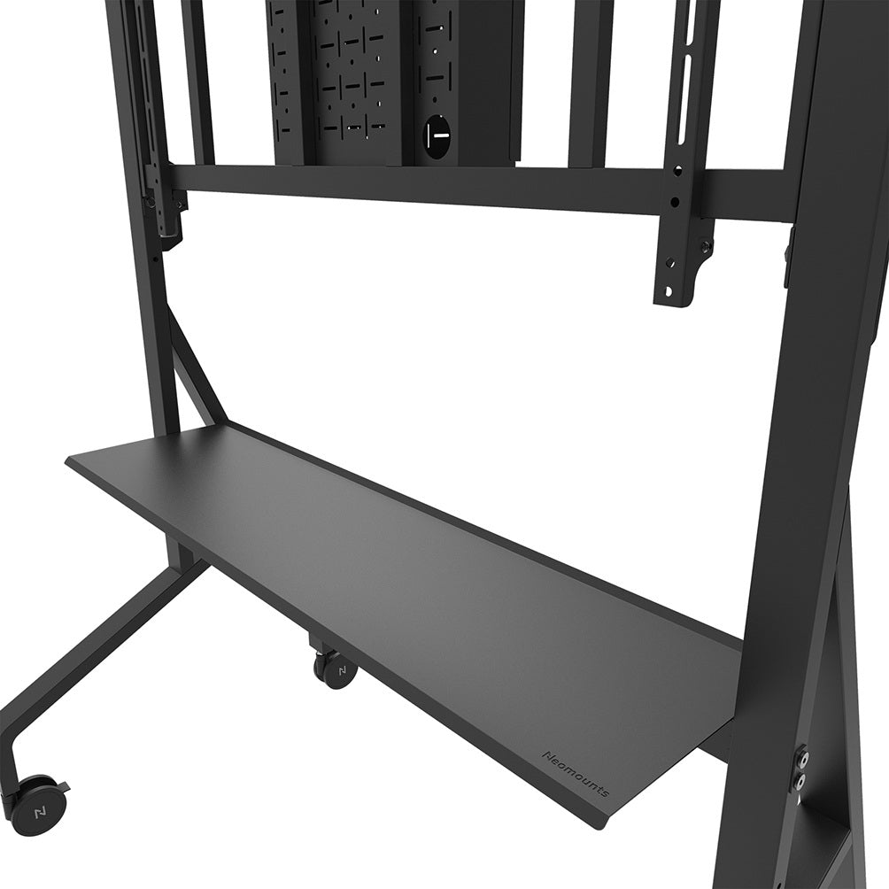 Neomounts FL50-575BL1 – Trolley, höhenverstellbar, für 65–109,8", VESA 100×100–1000×600, bis 125 kg, schwarz