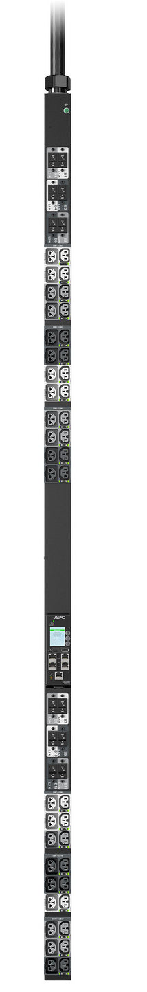 APC NetShelter Advanced – Rack-PDU Messgerät, 3-phasig, 42× IEC (C13/C15/C19/C21), 60 A, 0U vertikal, 34,6 kW
