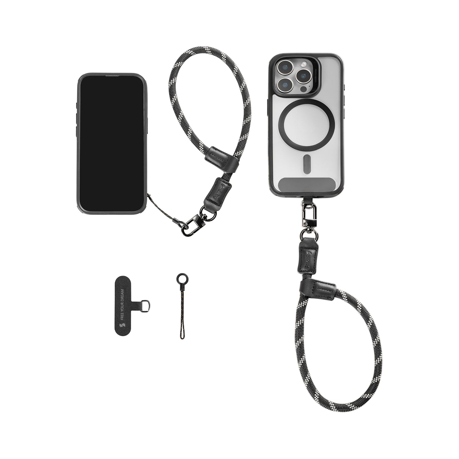 SmallRig FilMov – Smartphone-Trageband – für Smartphones – 3er Pack – Schwarz