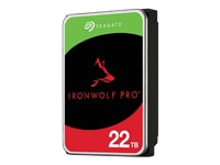 Seagate IronWolf Pro 22 TB – 3,5" SATA, 7200 U/min, 512 MB Cache