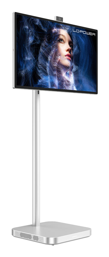 LC-Power Tragbarer Monitor – LC-M32S4K, 3840 × 2160, Silber