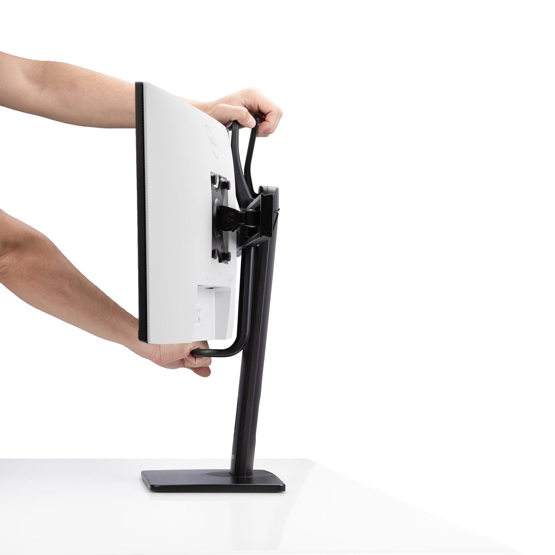 StarTech.com CROSSBAR – Monitorhalterung, Dual, Standfuss, bis 27"