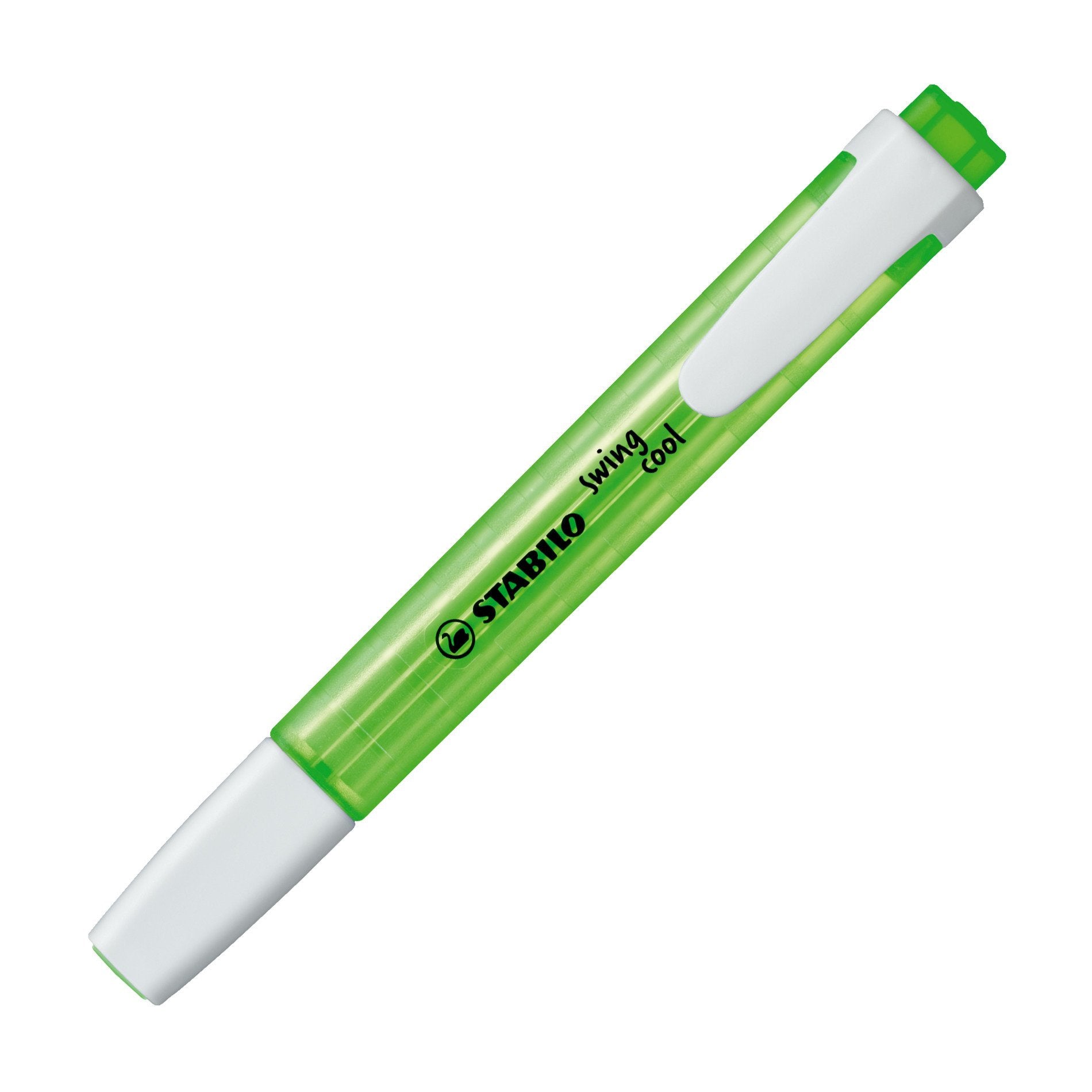 STABILO swing cool Textmarker grün – Keilspitze, 1–4 mm